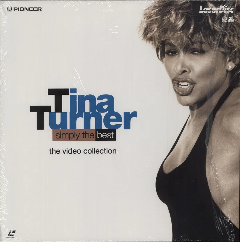 Tina Turner Simply The Best - Shrink UK Laserdisc