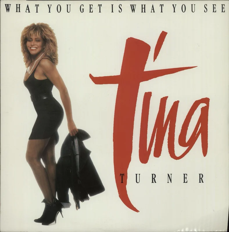 Tina Turner What You Get Is What You See UK 12" vinyl