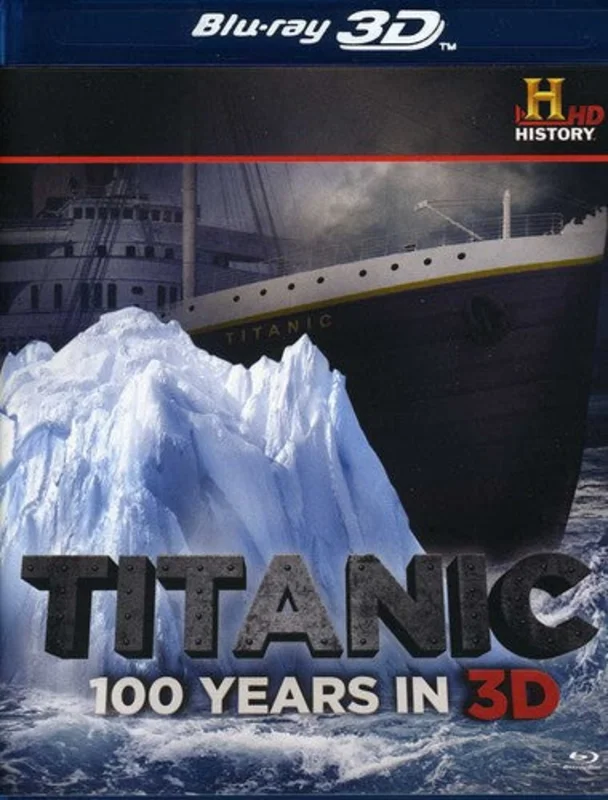 TITANIC: 100 YEARS IN 3-D  (BLU-RAY) - BLU-RAY