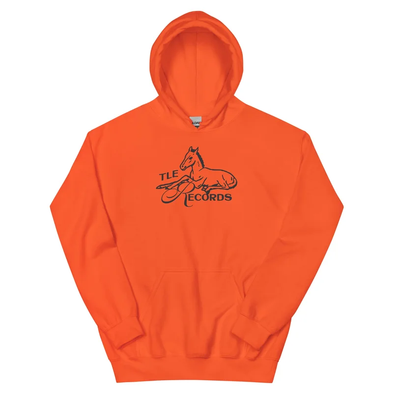 TLE Records Pony Unisex Hoodie Red