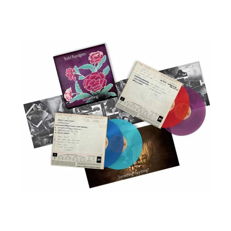 Todd Rundgren Something / Anything - 4-LP 50th Deluxe Anniversary Edition - Coloured Vinyl - Sealed UK Vinyl box set