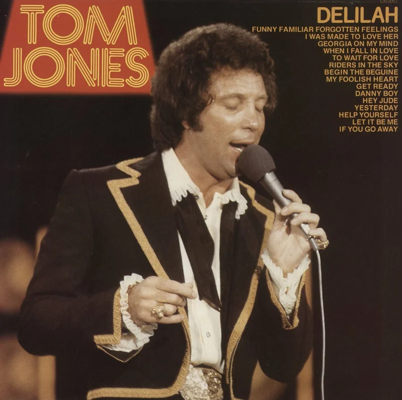 Tom Jones Delilah UK Vinyl LP