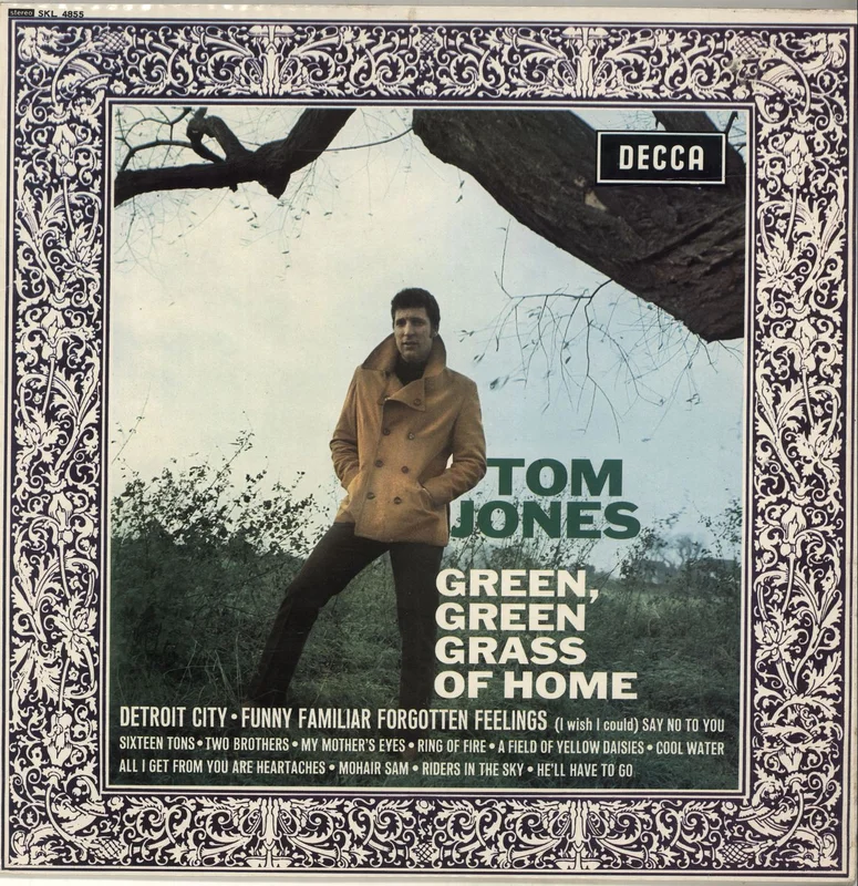 Tom Jones Green Green Grass Of Home UK Vinyl LP