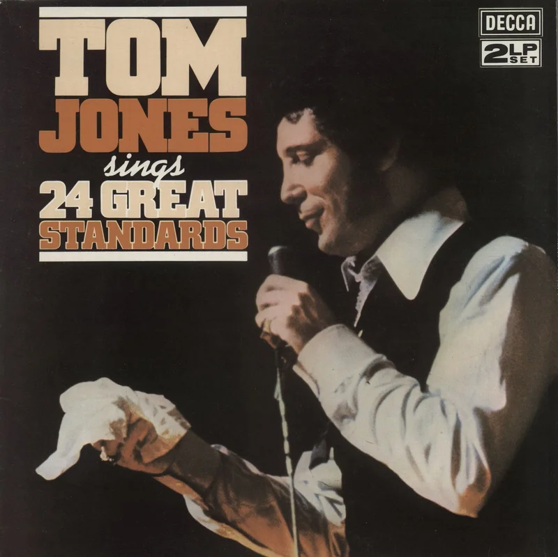 Tom Jones Sings 24 Great Standards Spanish 2-LP vinyl set
