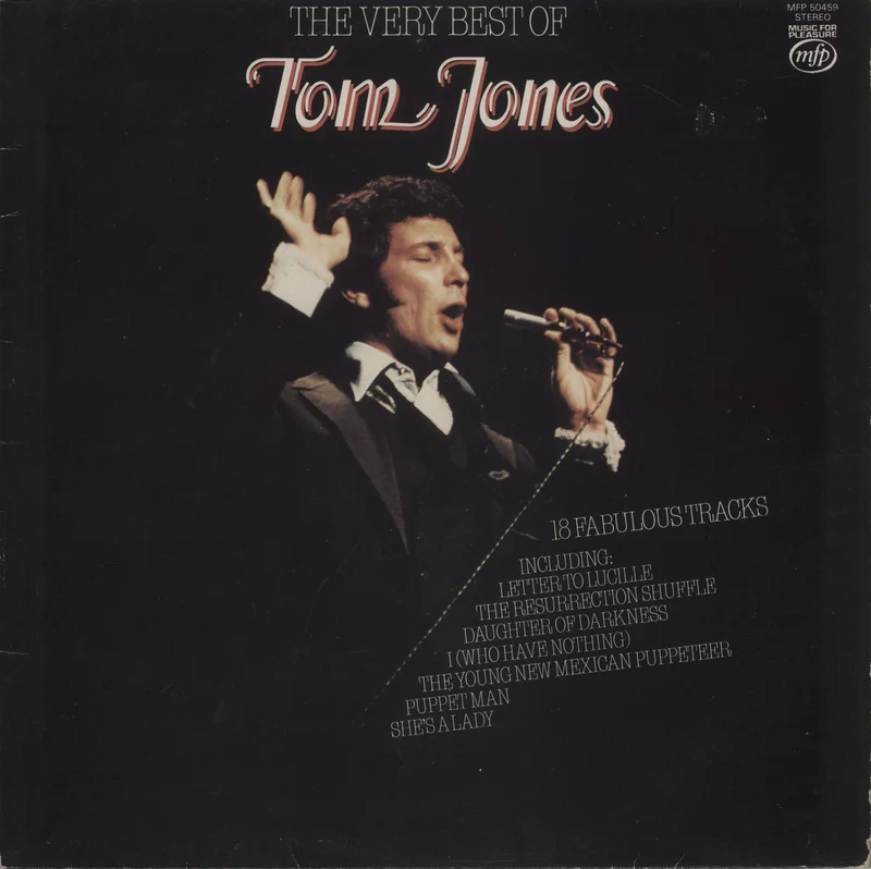Tom Jones The Very Best Of UK Vinyl LP