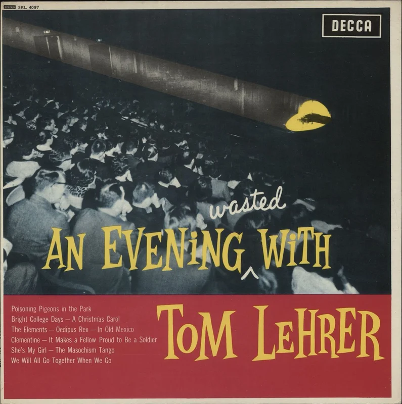 Tom Lehrer An Evening With Tom Lehrer UK Vinyl LP