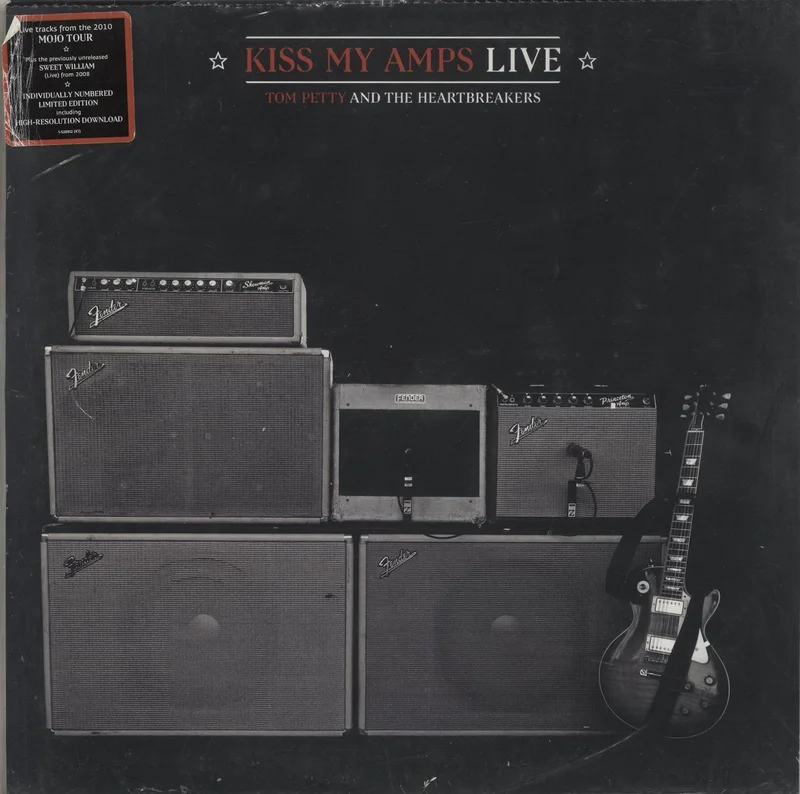 Tom Petty & The Heartbreakers Kiss My Amps Live + Opened Outer Bag - EX US Vinyl LP