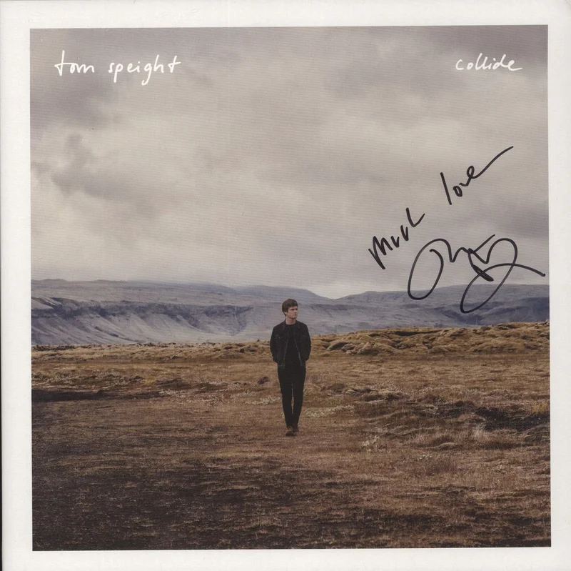 Tom Speight Collide - Green Vinyl + Autographed UK Vinyl LP