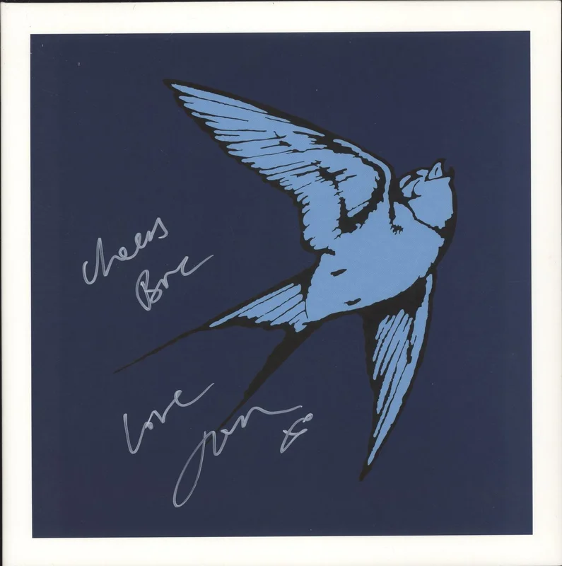 Tom Speight Love & Light - Cyan Blue Vinyl + Autographed UK Vinyl LP
