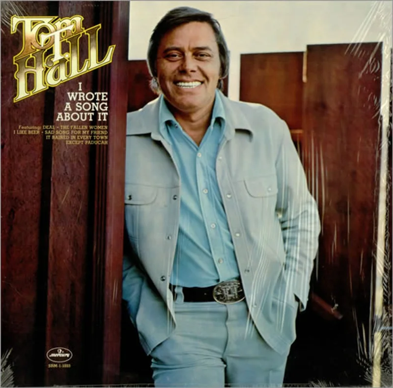 Tom T. Hall I Wrote A Song About It US Vinyl LP