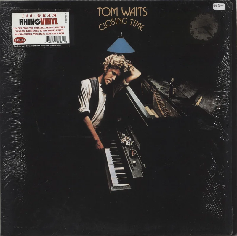 Tom Waits Closing Time - 180gm Vinyl + Shrinkwrap UK Vinyl LP