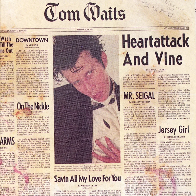 Tom Waits Heartattack And Vine