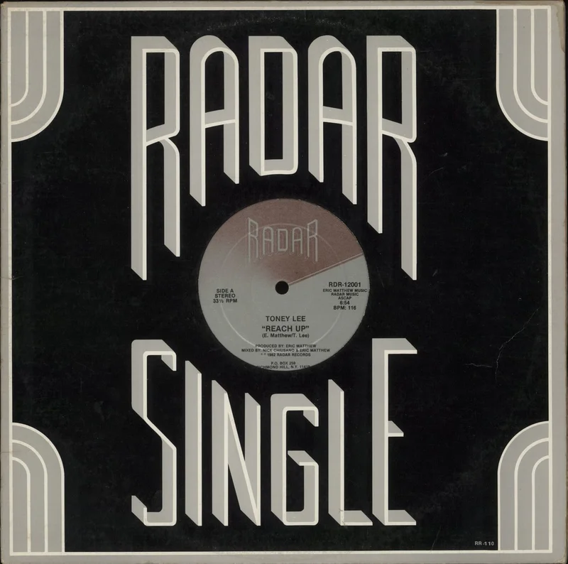 Toney Lee Reach Up US 12" vinyl