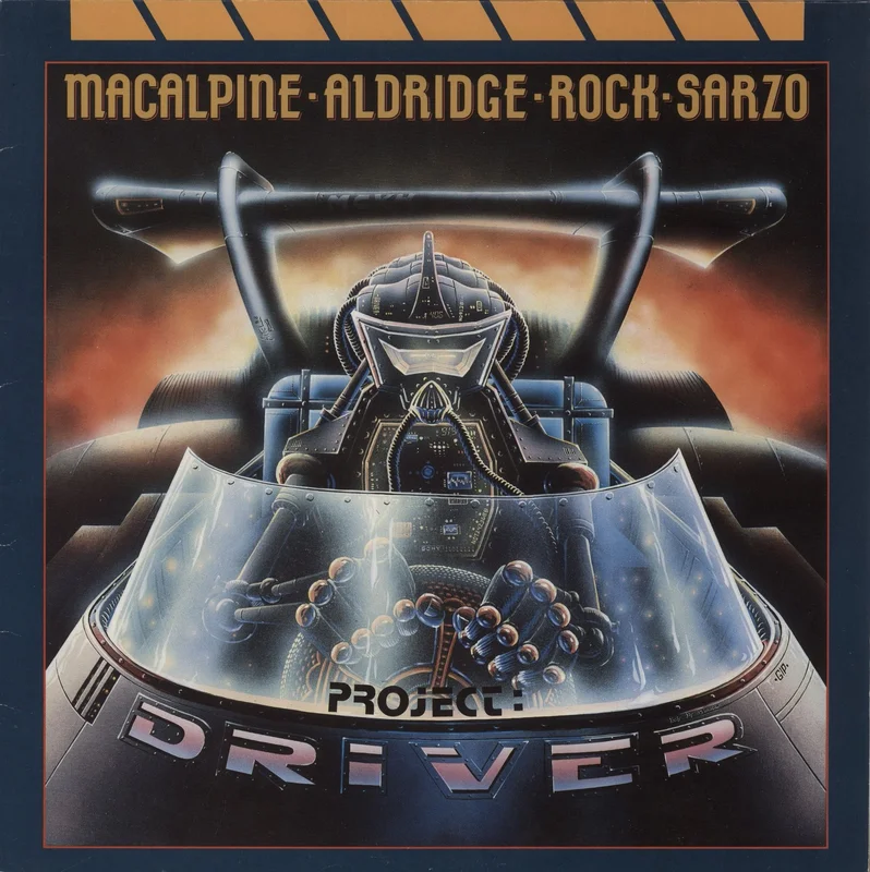 Tony MacAlpine Project: Driver Dutch Vinyl LP