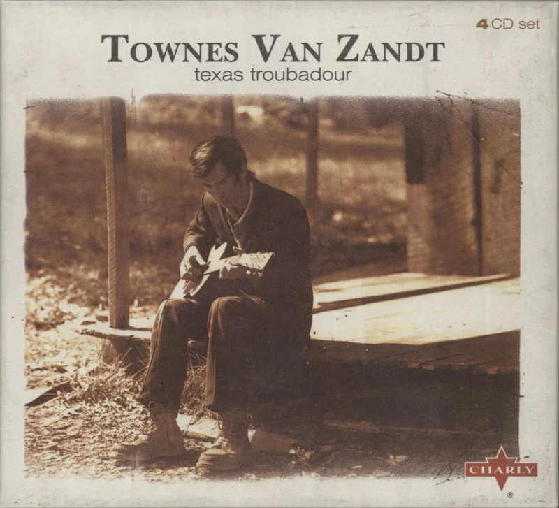 Townes Van Zandt Texas Troubadour UK 4-CD set