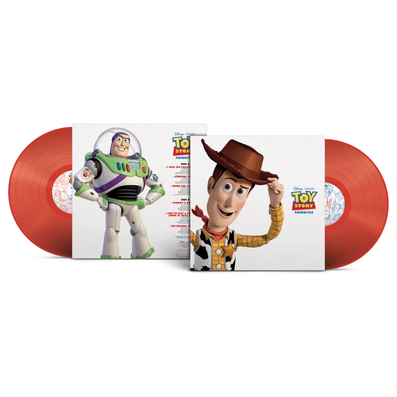 Toy Story Favourites: Limited Disney 100 Red Vinyl LP