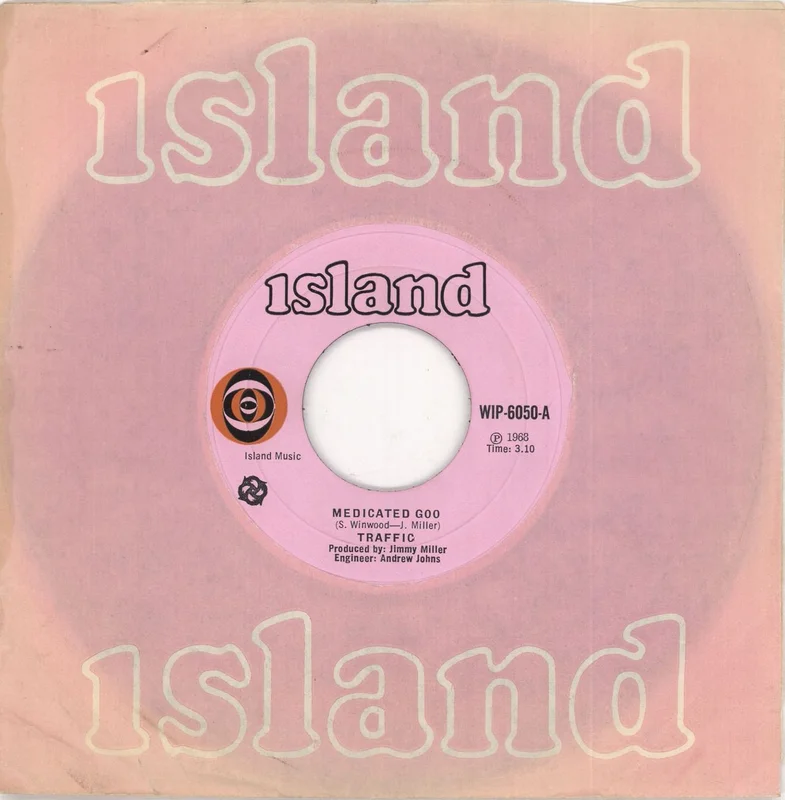 Traffic Medicated Goo UK 7" vinyl