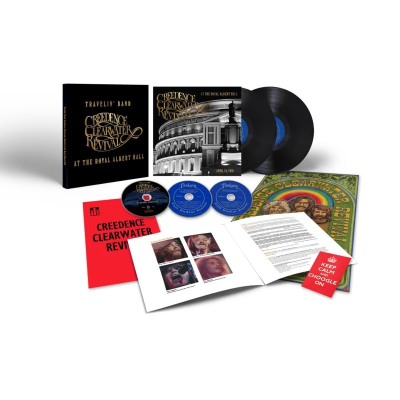 Travelin' Band: Creedence Clearwater Revival At The Royal Albert Hall (Super Deluxe Edition Box Set, including Film)