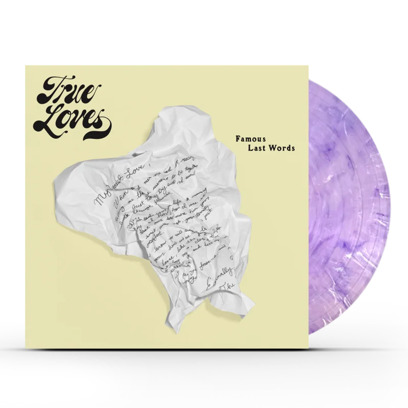True Loves - Famous Last Words (LP) - 2022 Remaster Black