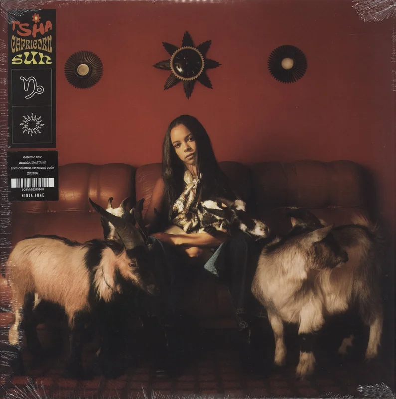 Tsha Capricorn Sun - Red Marbled Vinyl - Sealed UK 2-LP vinyl set