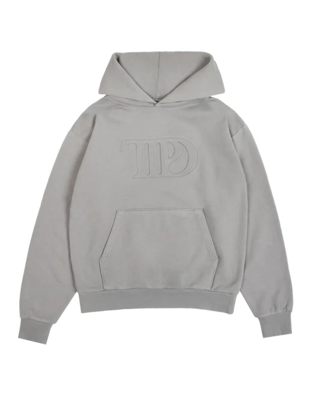 TTPD Gray Embossed Hoodie