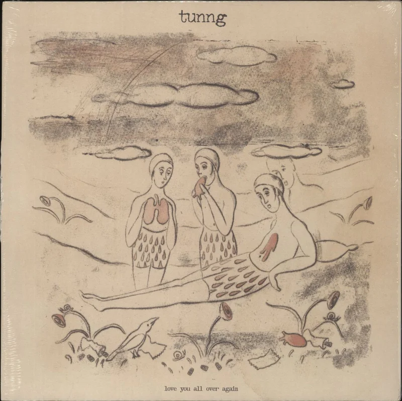 Tunng Love You All Over Again - Red Vinyl UK Vinyl LP