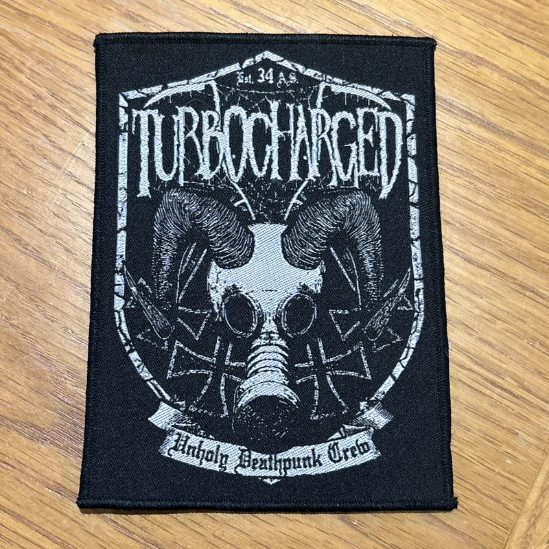 TURBOCHARGED: official UNHOLY DEATHPUNK CREW patch