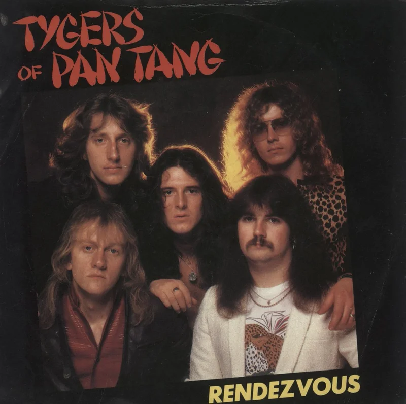 Tygers Of Pan Tang Rendezvous - Black Vinyl - P/S UK 7" vinyl