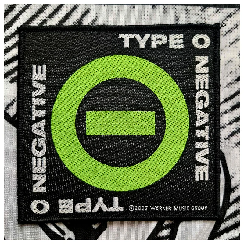 TYPE O NEGATIVE: official LOGO patch