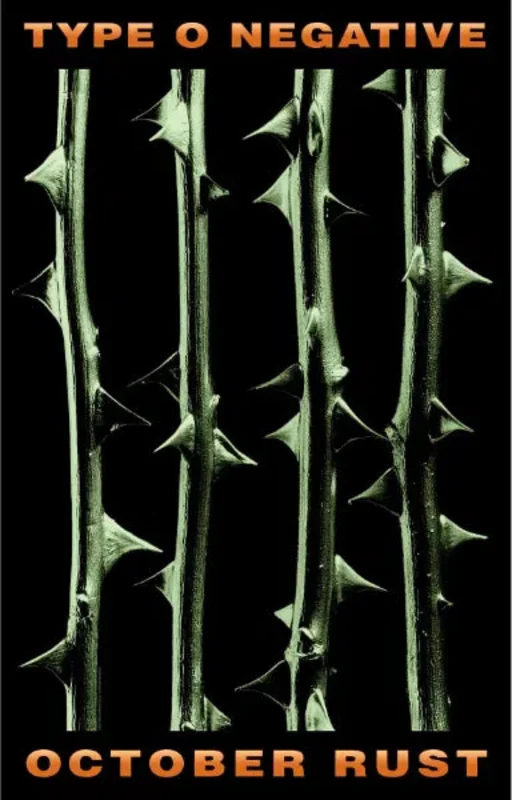 TYPE O NEGATIVE: official OCTOBER RUST large flag / textile poster