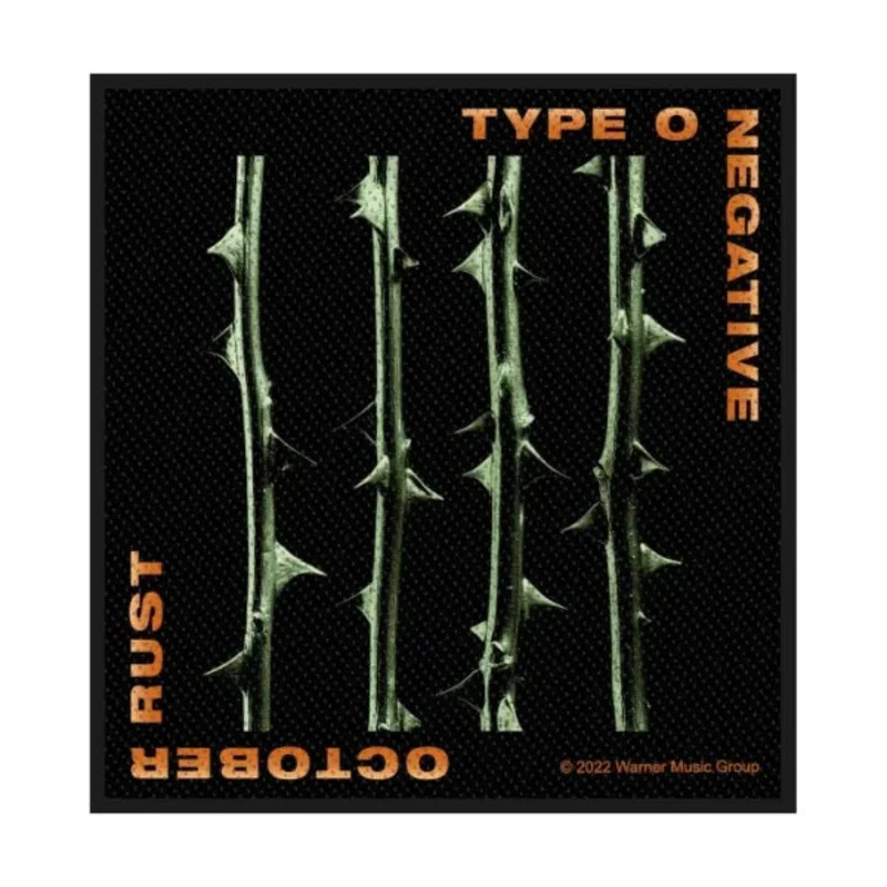 TYPE O NEGATIVE: official OCTOBER RUST patch