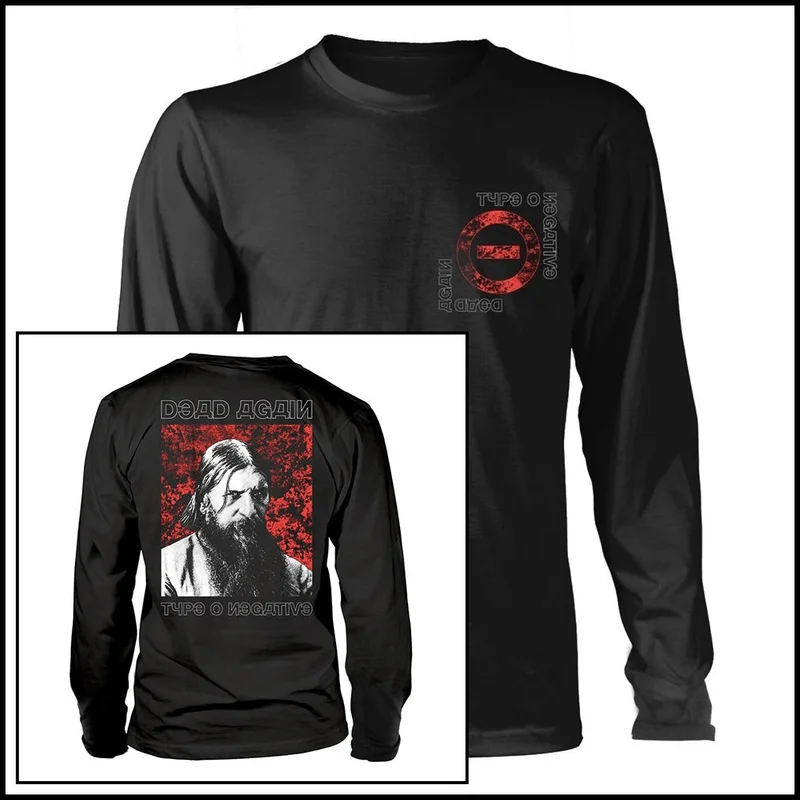 TYPE O NEGATIVE: official RED RASPUTIN longsleeve shirt