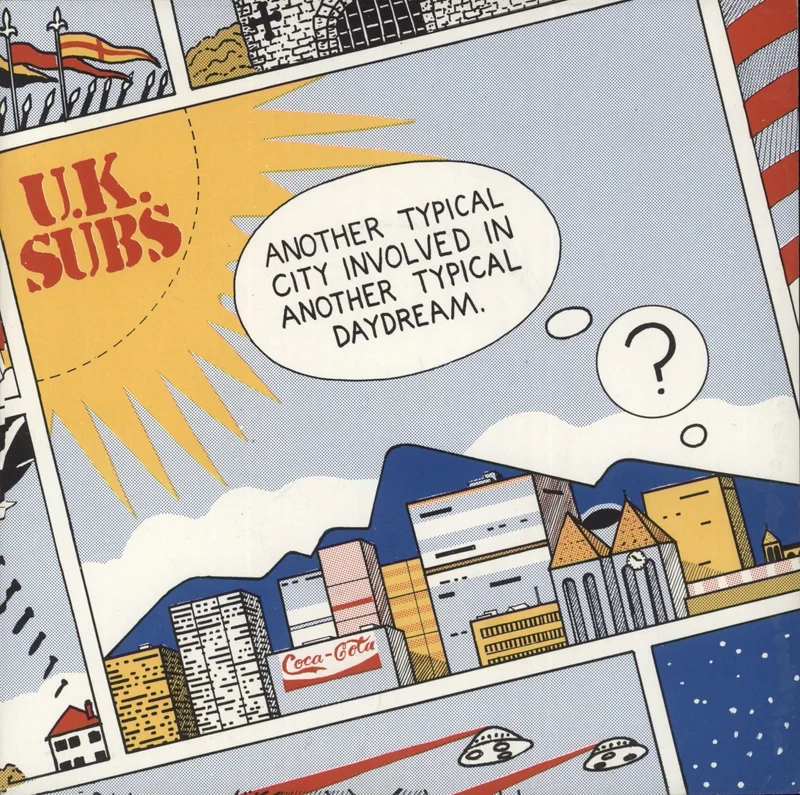 U.K. Subs Another Typical City Involved In Another Typical Daydream UK 7" vinyl