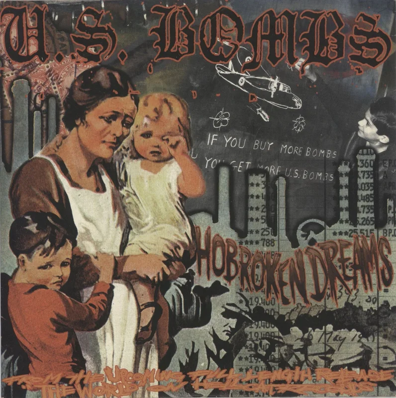 U.S. Bombs Hobroken Dreams US 7" vinyl