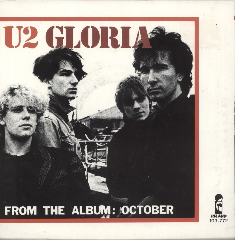 U2 Gloria Dutch 7" vinyl
