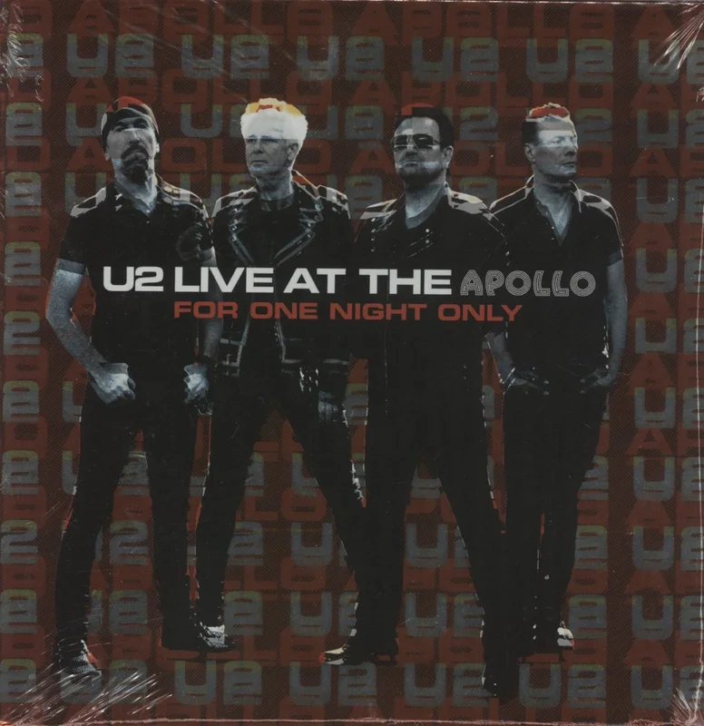 U2 Live At The Apollo For One Night Only - Sealed + Face Mask UK 2-CD album set