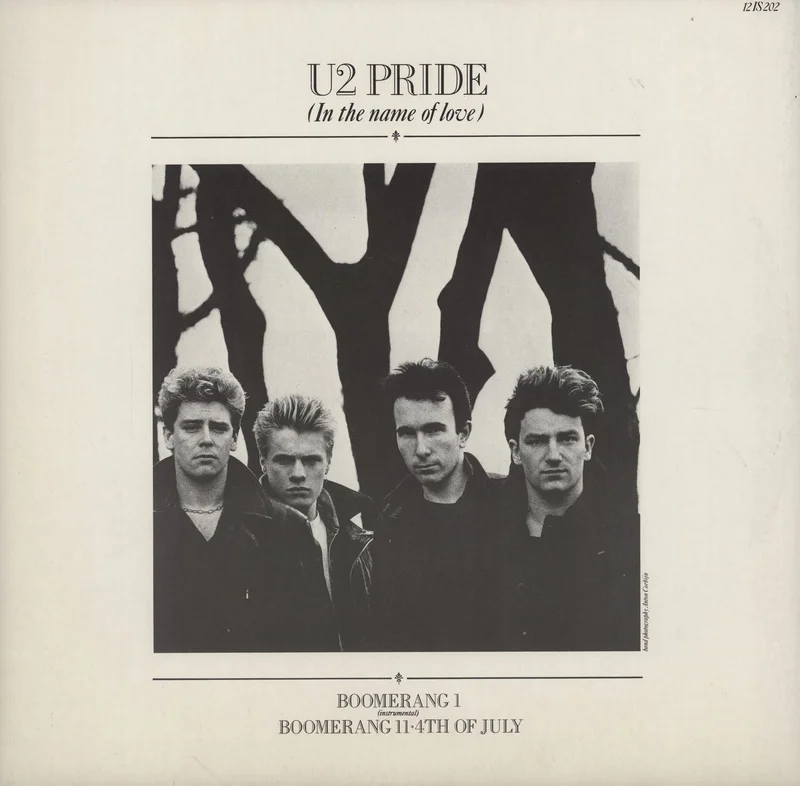 U2 Pride UK 12" vinyl