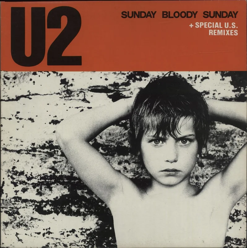U2 Sunday Bloody Sunday Dutch 12" vinyl