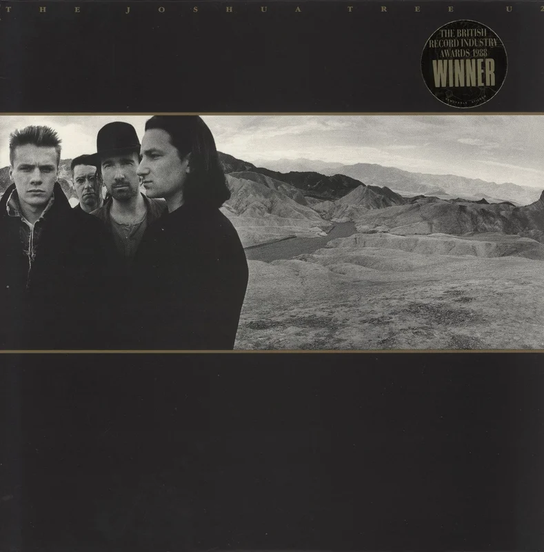U2 The Joshua Tree - Hype Sticker UK Vinyl LP
