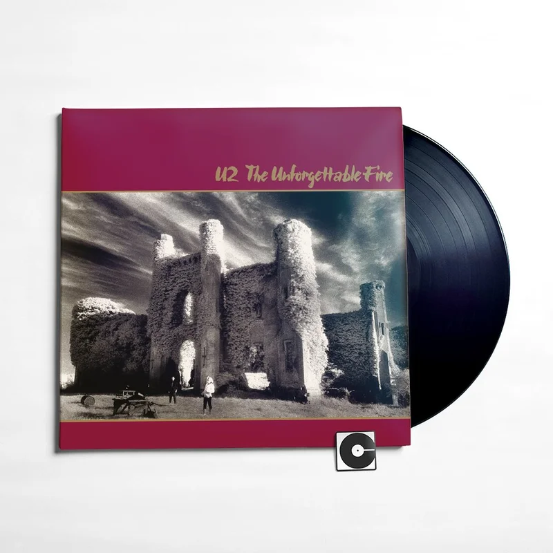 U2 - "The Unforgettable Fire" Standard - Standard Weight Black Vinyl LP