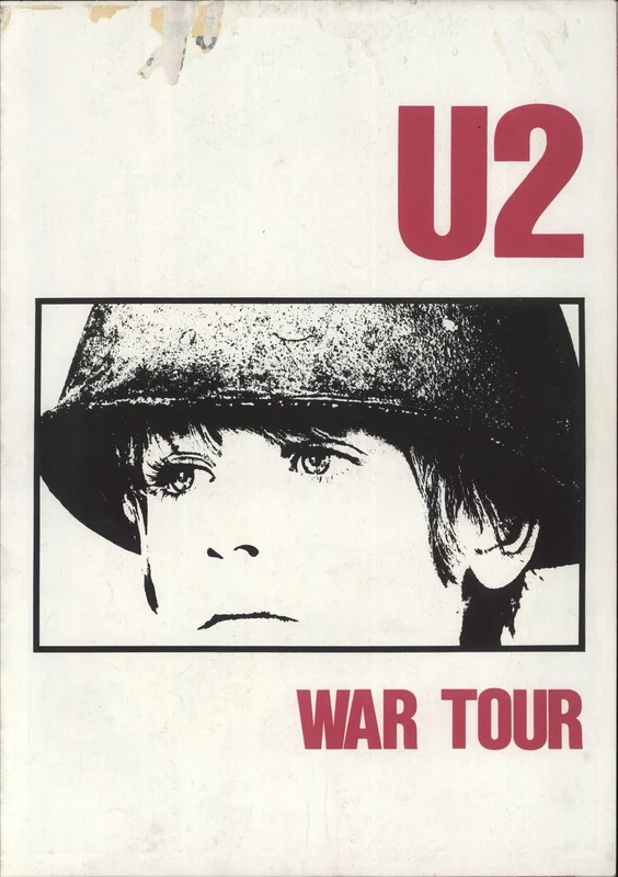 U2 War Tour - G UK Tour programme