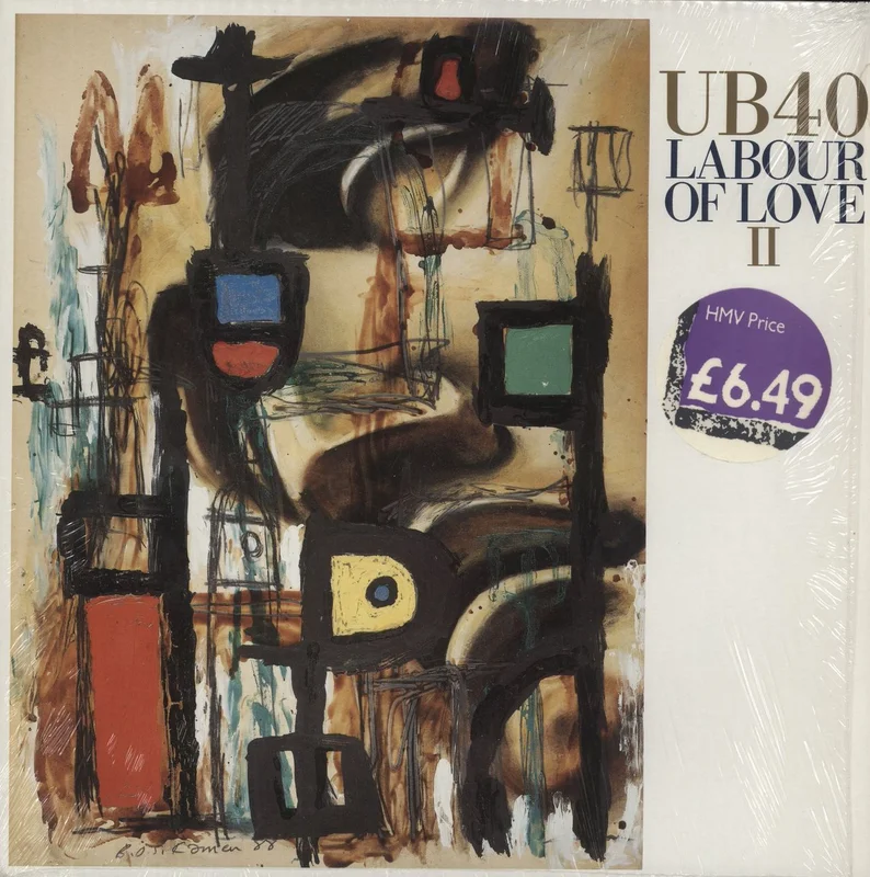 UB40 Labour Of Love II - shrink UK Vinyl LP