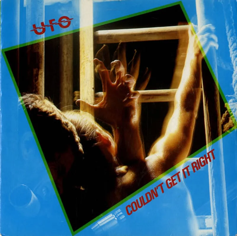 UFO Couldn't Get It Right - Clear Vinyl UK 7" vinyl