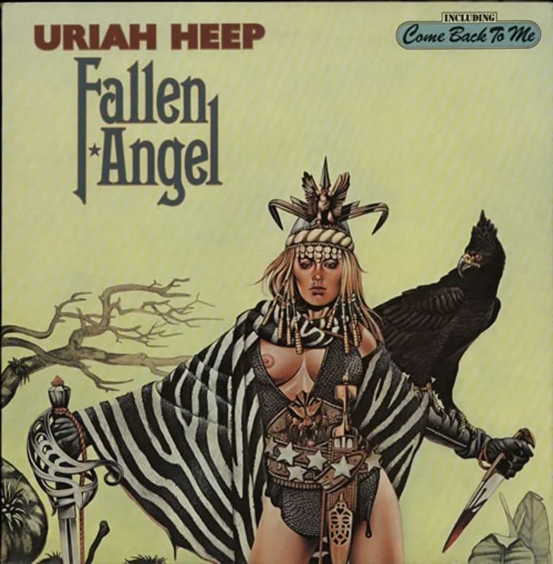 Uriah Heep Fallen Angel German Vinyl LP