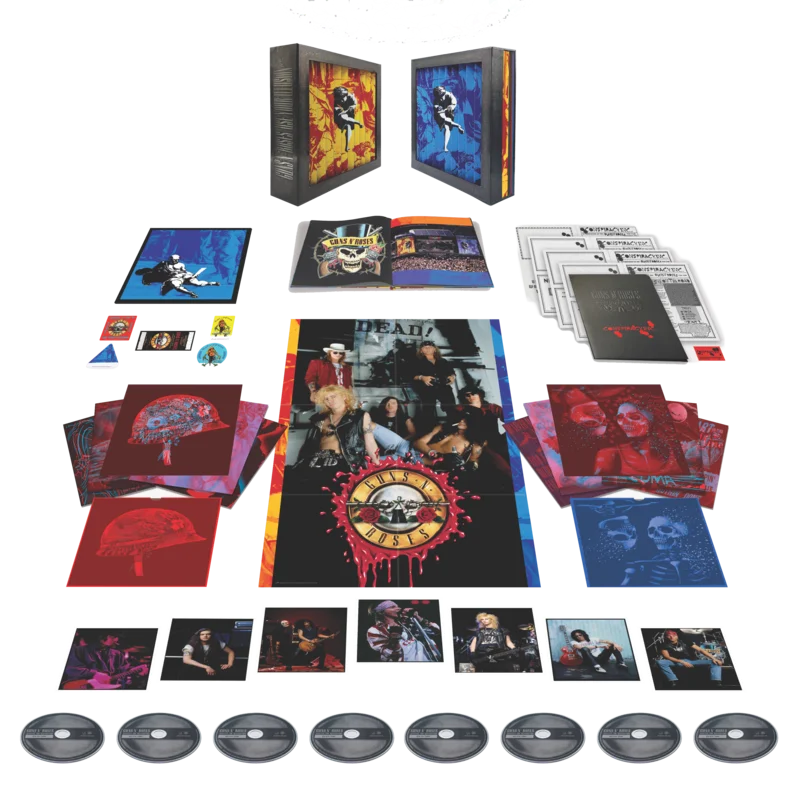Use Your Illusion: Super Deluxe 7CD + Blu-Ray Box Set.