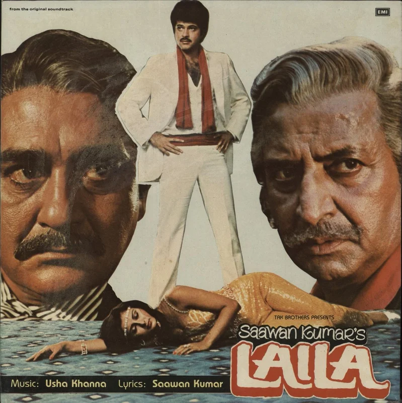 Usha Khanna Laila Indian Vinyl LP