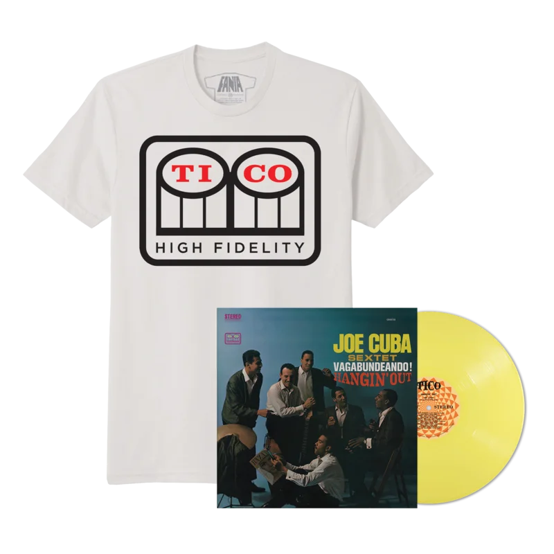 Vagabundeando! Hangin' Out (180G Opaque Lemon LP - Fania Exclusive) + Tico Records T-Shirt)