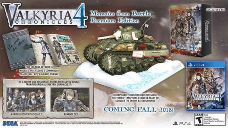 VALKYRIA CHRONICLES 4 PREMIUM EDITION - PS4