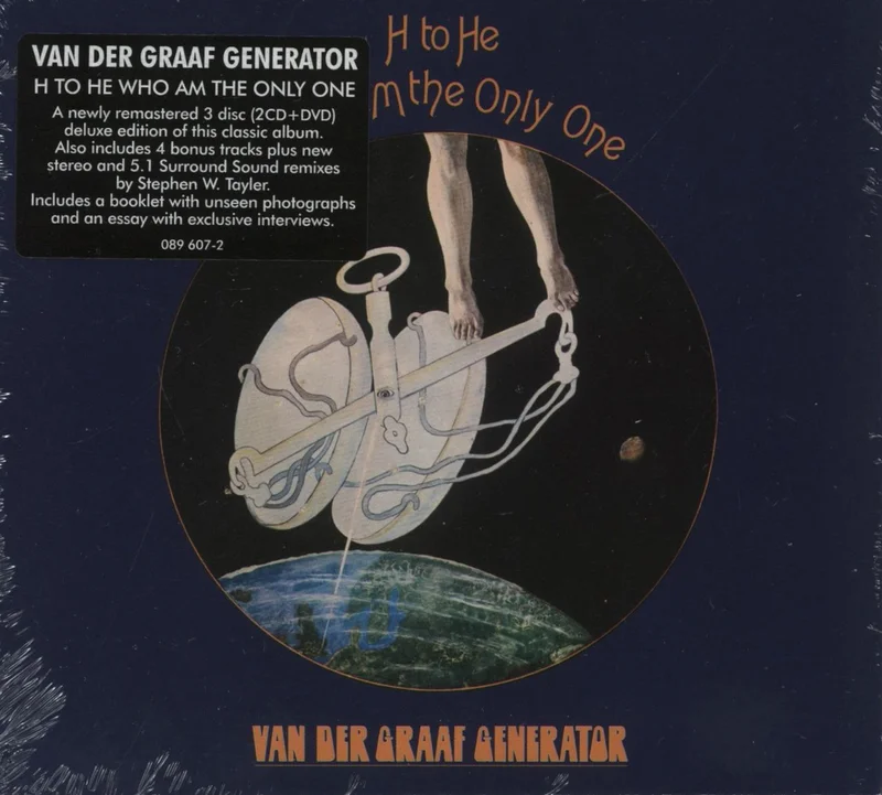 Van Der Graaf Generator H To E Who Am The Only One - Deluxe + Hype Sticker - Sealed UK 3-CD set