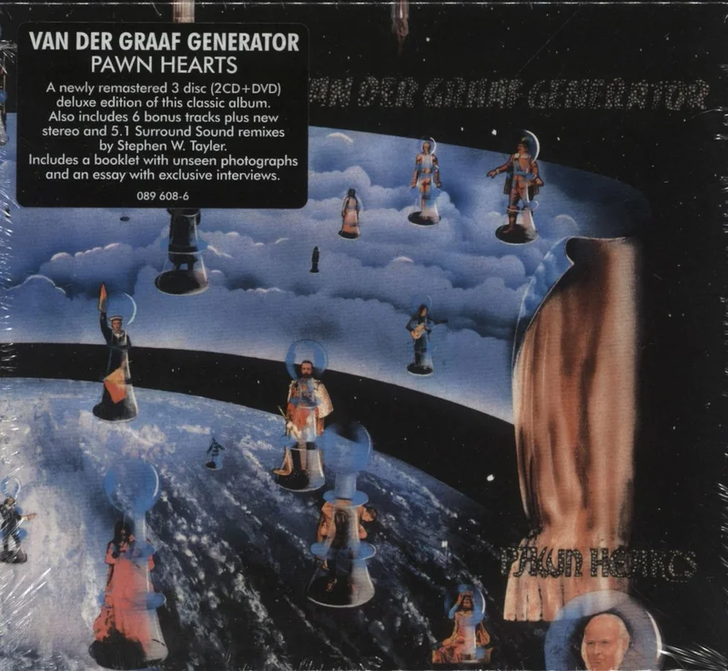 Van Der Graaf Generator Pawn Hearts - Deluxe Edition + Hype Sticker - Sealed UK 3-CD set